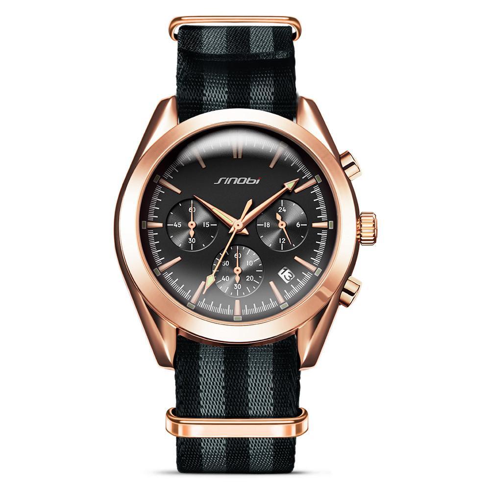 New Men Luxury Business Quartz Wrist Watch main image 0