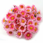 100PC/Lot  2.5cm Mini Daisy Flowers Artificial Silk Flowers Party Wedding Home Decoration