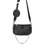 Cross Body Shoulder Bag 3 In 1 Luxury Handbag PU Leather Bags Fashion Baguette Bag For Women
