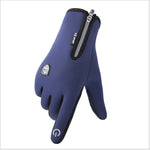 Winter Fleece Thermal Warm Outdoor Gloves Touchscreen Waterproof Cycling Handgloves