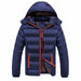 Men's Winter Jacket Warm Thick Thermal Parkas Casual Coat Jacket