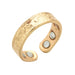Magnetic Therapy Health Ring – Stylish Adjustable Open-Fit Jewelry