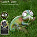 Solar Energy Lizard Resin Handicraft Decorations Garden Park Animal Decorations