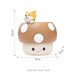 Creative Cartoon Mushroom Resin Flower Pot for Desktop and Garden Décor