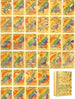 55 Gold Foil Pokémon Cards Football Cards Collection for Battle and Display