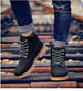 High Top Martin Boots for Men with Casual Workwear Style and Durability