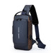 Waterproof Anti-Theft Sling Bag with USB and Password Lock for Men