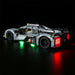 LED Light Kit for LEGO 42156 Peugeot 9X8 Hybrid Sports Car Display