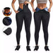 Women’s Waist-Cinching Yoga Sweatpants with Abdominal Compression Fit