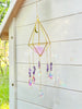 Handmade Rainbow Crystal Suncatcher, Prism Sunshade, Window Ornament for Home Decor
