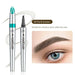 Eyebrow Tattoo Pen Waterproof Fork Tip Liquid Ink for Perfect Brows