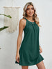 Crochet Hollowed Sleeveless Cover-Up Dress for Women’s Swimwear