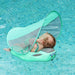 Non-Inflatable Baby Swim Float with Foot Cushion Seat and Fun Water Play Design