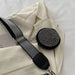 Women’s Studded Crossbody Bag with Adjustable Shoulder Strap and Compact Storage