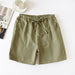 Linen Cotton Large Size Men Women Sports Leisure Comfort Shorts