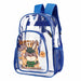 Transparent Blue Body Backpack – Stylish Lightweight Daily Bag