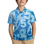Shoulder Button Polo Shirt For Boys With Classic Fit And Comfort