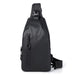 Large Capacity Messenger Bag Men's Fashion Simple Shoulder Bag
