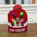 Knitted Christmas Hats with Colorful LED Lights for Adults & Kids