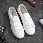 White Canvas Shoes for Women – Casual Sports Style White Shoes