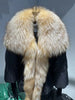 Women's Coat Down Jacket Super Large Fox Fur Collar Fashion Luxury Outerwear