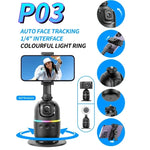 Ai-Enabled 360° Auto-Tracking Gimbal Stabilizer For Vlogging And Video Shooting