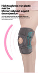 Silicone Meniscus Knee Protector with Adjustable Shock Absorption Support