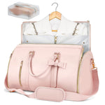 Women's Travel Suit Set – Suit Bag, Makeup Bag, Storage & Grooming Kit