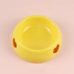 Pet Supplies Dog Bowl – Plastic Love Single Bowl for Food & Water