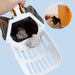 Cat Litter Shovel Self Cleaning Portable Cat Litter Box Kitten Toilet Cleaning Tool