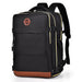 Colorblock Backpack with Multi-Pockets and Adjustable Shoulder Straps