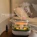 Smart Cool Mist Raindrop Air Humidifier and Oil Diffuser for Home Use