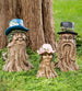 Gardening Stump Family Resin Craft Ornament Decoration Tree Stump Family