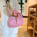 Autumn Fashion Simple Handbag High-End Pleated Cloud Design Elegant Stylish Accessory