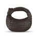 Woven Designer Handbag - Fashionable Cowhorn Knotted Bag for Stylish Carrying