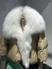 Women's Coat Down Jacket Super Large Fox Fur Collar Fashion Luxury Outerwear