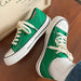 High Top Canvas Sneakers for Women Casual Vulcanized Fashionable Shoes
