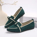 Point Toe Mesh Flat Slip-On Shoes for Women – Breathable Comfort Design