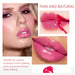 4-Color Long-Lasting Tear Off Lip Gloss with Moisturizing Formula