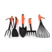 Finder Gardening Five-Piece Set Garden Flower Shovel Hoe Garden Planting Tool Set