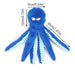 Octopus-Shaped Squeaky Plush Dog Toy Bite-Resistant And Indestructible