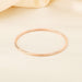 Smooth Multi-Layer Circular Bangle – 3mm Bracelet for Women’s Jewelry