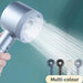 Five-Level Filtered Turbo Showerhead with Hollow-Out Design for High Pressure Flow