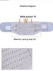 Self-Heating Steel Plate Waist Support Belt with Breathable Design