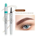 Eyebrow Tattoo Pen Waterproof Fork Tip Liquid Ink for Perfect Brows