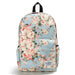 White Flower Women’s Backpack – Stylish and Durable Waterproof Bag