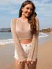 Lightweight Long Sleeve Pullover Knitted Sweater Combo for Women