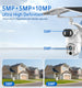 Outdoor Dual-Lens Solar Powered WiFi Surveillance Camera with Night Vision