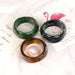 Fashionable Irregular Wide Handmade Irregular Resin Bracelet