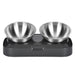 Pet Bowl Feeder – Adjustable Stainless Steel Cat & Dog Food Bowl